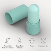 Мятный двусторонний мастурбатор Arcwave Ghost Pocket Stroker - Arcwave - в Березниках купить с доставкой