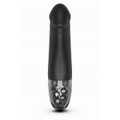 Черный вибратор с электростимуляцией Real Deal Neal - 16,5 см. - MyStim - купить с доставкой в Березниках