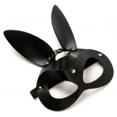 Черная маска  Зайка  с длинными ушками - Crazy Handmade - купить с доставкой в Березниках