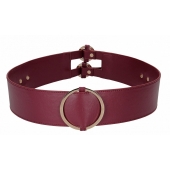 Бордовый ремень Halo Waist Belt - размер L-XL - Shots Media BV - купить с доставкой в Березниках