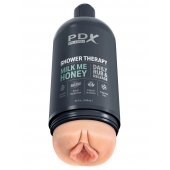 Телесный мастурбатор-вагина Shower Therapy Milk Me Honey - Pipedream - в Березниках купить с доставкой