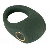 Зеленое эрекционное виброкольцо Luxurious Vibro Cock Ring - Orion - в Березниках купить с доставкой