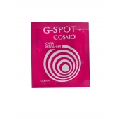 Стимулирующий интимный крем для женщин Cosmo G-spot - 2 гр. - Биоритм - купить с доставкой в Березниках