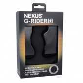 Черный вибромассажер простаты Nexus G-Rider+ - 12,6 см. - Nexus Range - в Березниках купить с доставкой