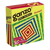 Микс-набор из 30 презервативов Ganzo Mixed - Ganzo - купить с доставкой в Березниках