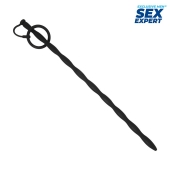 Черный стимулятор уретры Sex Expert - Sex Expert - купить с доставкой в Березниках