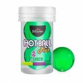 Лубрикант на силиконовой основе Hot Ball Plus с покалывающим эффектом (2 шарика по 3 гр.) - HotFlowers - купить с доставкой в Березниках