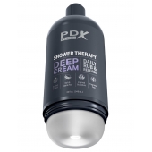 Мастурбатор в бутылке Shower Therapy Deep Cream - Pipedream - в Березниках купить с доставкой
