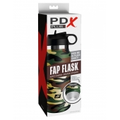 Мастурбатор в камуфляжной колбе Fap Flask - Pipedream - в Березниках купить с доставкой