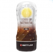 Прозрачный текстурированный мастурбатор Vacuum Cup Masturbator Stellar - Baile - в Березниках купить с доставкой