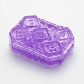 Фиолетовый мастурбатор-стимулятор Tenga Uni Amethyst - Tenga - в Березниках купить с доставкой