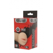 Нежный мастурбатор-ротик REALSTUFF 5INCH MASTURBATOR BJ - Dream Toys - в Березниках купить с доставкой