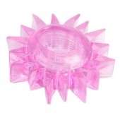 Розовое эрекционное кольцо - Toyfa Basic - в Березниках купить с доставкой