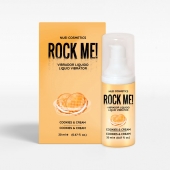 Жидкий вибратор Nuei Rock Me! с ароматом печенья и сливок - 20 мл. - Nuei cosmetics - купить с доставкой в Березниках