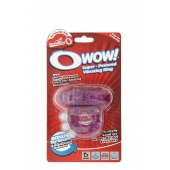 Фиолетовое эрекционное виброкольцо OWOW PURPLE - Screaming O - в Березниках купить с доставкой