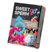 Шипучие таблетки для мужчин Sweet Sperm для изменения вкуса спермы (4 шт. по 0,5 гр.) - Капиталпродукт - купить с доставкой в Березниках