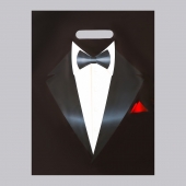 Пакет «Смокинг» полиэтиленовый с вырубной ручкой (30х40 см) - UPAK LAND - купить с доставкой в Березниках