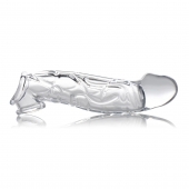 Прозрачная насадка для увеличения члена 2 Inch Clear Extender Sleeve - XR Brands - в Березниках купить с доставкой