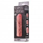 Фаллоудлинитель SUPER HERO Dewil - 17,5 см. - Lola Games - в Березниках купить с доставкой