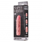 Фаллоудлинитель SUPER HERO Sex Machine - 15,5 см. - Lola Games - в Березниках купить с доставкой