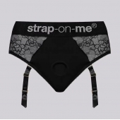 Трусики для фиксации насадок Strap-on-me Harness Lingerie Diva XS - Strap-on-me - купить с доставкой в Березниках