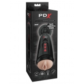 Мастурбатор-вагина с вибрацией Dirty Talk Starter Stroker - Pipedream - в Березниках купить с доставкой