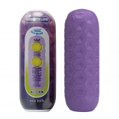 Фиолетовый мастурбатор Venus-X Twin balls - Baile - в Березниках купить с доставкой