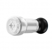 Набор PowerBlow   Feel Pocket Stroker Crystal: мастурбатор и интерактивная насадка - Kiiroo - в Березниках купить с доставкой