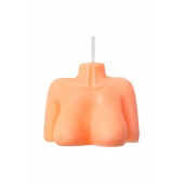 Оранжевая сувенирная свеча «Женский силуэт» - Pecado - купить с доставкой в Березниках