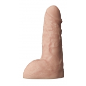 Телесный фаллоудлинитель с мошонкой Cock Next - 19 см. - LOVETOY (А-Полимер) - в Березниках купить с доставкой