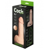 Телесный фаллоудлинитель с мошонкой Cock Next - 17 см. - LOVETOY (А-Полимер) - в Березниках купить с доставкой