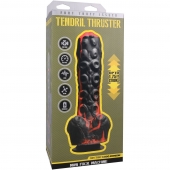 Черно-красная мини-машина на присоске Tendril Thruster - 21,6 см. - Doc Johnson - купить с доставкой в Березниках