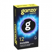 Супертонкие презервативы Ganzo Invisible - 12 шт. - Ganzo - купить с доставкой в Березниках