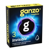 Супертонкие презервативы Ganzo Invisible - 3 шт. - Ganzo - купить с доставкой в Березниках