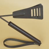 Черный кожаный стек «Сириус» - 60 см. - Sitabella - купить с доставкой в Березниках