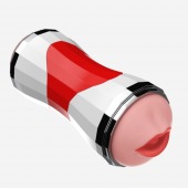 Двусторонний мастурбатор в колбе Power Grip Cup - вагина и ротик - Boys of Toys - в Березниках купить с доставкой