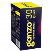 Ароматизированные презервативы Ganzo Juice - 30 шт. - Ganzo - купить с доставкой в Березниках