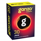 Ароматизированные презервативы Ganzo Juice - 30 шт. - Ganzo - купить с доставкой в Березниках