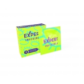 Ультратонкие презервативы Expert Invisible - 3 шт. - Expert - купить с доставкой в Березниках