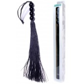 Черная силиконовая плеть - 37 см. - Boys of Toys - купить с доставкой в Березниках