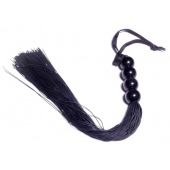 Черная силиконовая плеть - 37 см. - Boys of Toys - купить с доставкой в Березниках