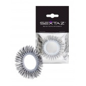 Круглое эрекционное кольцо с длинными «ресничками» - Sextaz - в Березниках купить с доставкой