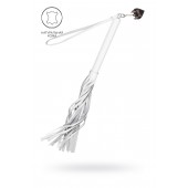 Белая кожаная плеть - 50 см. - Pecado - купить с доставкой в Березниках