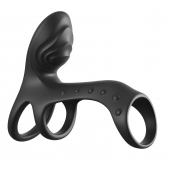 Черная насадка на пенис Ultimate Couples Cage Pro - Pipedream - в Березниках купить с доставкой