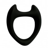 Черное эрекционное кольцо с рожками Wooomy Toro M - Adrien Lastic - в Березниках купить с доставкой