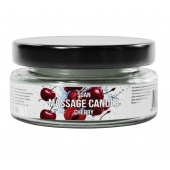 Массажная свеча «Спелая вишня» - 50 мл. - SGAN - купить с доставкой в Березниках