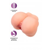 Реалистичный мастурбатор в форме попки с 2 любовными входами - No Name - в Березниках купить с доставкой