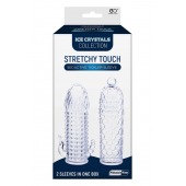 Набор из 2 прозрачных насадок на член Seductive Tickler Sleeves Set - NMC - в Березниках купить с доставкой