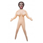 Телесная надувная секс-кукла с 3 любовными отверстиями - NMC - в Березниках купить с доставкой