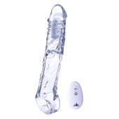 Прозрачная насадка-удлинитель Length Enhancer With Bullet с подхватом - 22,3 см. - NMC - в Березниках купить с доставкой